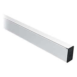 Mástil de Aluminio / 60 x 40 x 4200 mm / Compatible con Barrera G4000 / Color Blanco