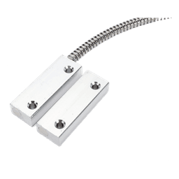 Contacto Magnético / Uso Rudo / GAP 42 mm / Reed Switch NC / 12 Vcc / Cable 45 cm