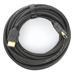 Cable HDMI / 5 m (16.40 ft) / High Speed / 4K / ARC / 3D / Blindado / Chapado en Oro