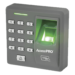 Lector Biométrico de Huella y Proximidad / 500 Huellas 500 Tarjetas / Teclado / Autónomo / Salida Relevador / Control de Acceso