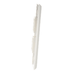 Placa de Pared Keystone / 4 Puertos / Espacio para Etiqueta / UL 94V-0 / 70 x 115mm (2.75' x 4.52')