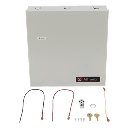 Fuente de Alimentación / Salida Seleccionable 12 VDC @ 4 A o 24 VDC @ 3 A / 96.6 W / Entrada 115 VCA / Cargador de Batería Integrado / Regulación Electrónica