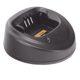 Cargador Rápido de Escritorio / Radios de 2 Vías / Protección Inteligente / Fuente 120 VCA Incluida / Operación -20°C a 45°C (-4°F a 113°F)