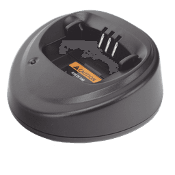 Cargador Rápido de Escritorio / Radios de 2 Vías / Protección Inteligente / Fuente 120 VCA Incluida / Operación -20°C a 45°C (-4°F a 113°F)