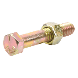Kit de Tornillería para Torre / Acero Grado 5 / 3/8" x 2" / 6 Tornillos y 6 Tuercas / Galvanizado / Exterior