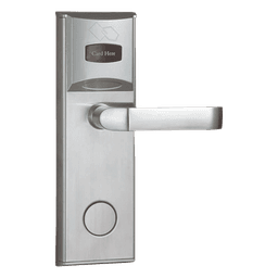 Cerradura para Hotel / MIFARE 13.56 MHz / 5 Pestillos / Acero Inoxidable / 224 Eventos / Puerta Derecha / 90 Tarjetas