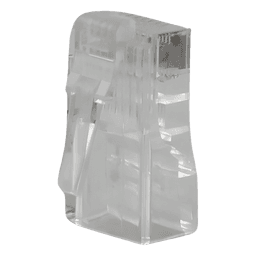 Conector RJ45 / Cat 5E / UTP / 30 μin Oro / T568A-B / Interior