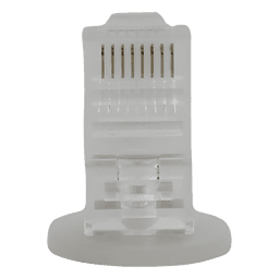 Conector RJ45 / Cat 5E / UTP / 30 μin Oro / T568A-B / Interior