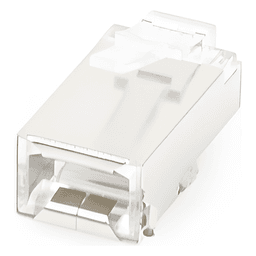 Conector RJ45 Blindado / Cat5e / FTP-STP / Pin a Tierra / Paquete 100 pzas