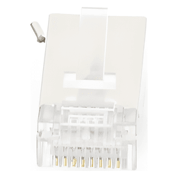 Conector RJ45 Blindado / Cat5e / FTP-STP / Pin a Tierra / Paquete 100 pzas