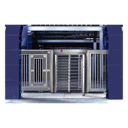 Torniquete de Cuerpo Completo / 4 Ejes de Seguridad / Acero Inoxidable 304 / Interior/Exterior / 25 Personas/min / Bidireccional / 110 VCA
