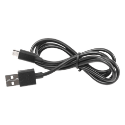 Cable programador y cargador / USB 2.0 a Micro USB / 1 m (3.3 ft) / 1.5 A / Conectores dorados / PVC negro