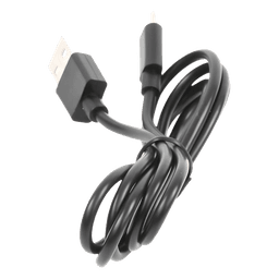 Cable programador y cargador / USB 2.0 a Micro USB / 1 m (3.3 ft) / 1.5 A / Conectores dorados / PVC negro