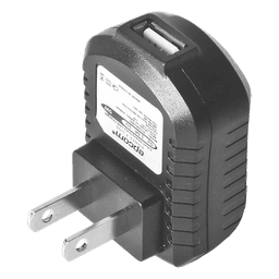 Cargador USB Profesional / 1 Puerto / 5 Vcc / 1 A / Entrada Universal 100-240 Vca / Protección Integrada