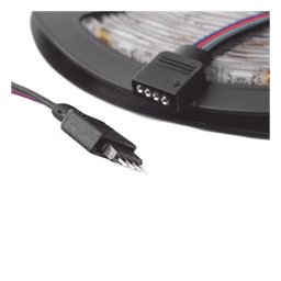 Tira LED RGB / 5 m (16.4 ft) / 12 VCC 2.5 A / IP65 / Rojo y Verde Programables / Iluminación Vehicular