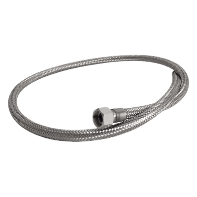 Manguera para Altas Temperaturas / 1.5 m (4.9 ft) / Acero Inoxidable / Conector Universal / Compatible con Gabinetes SHL701304 y SHL711304