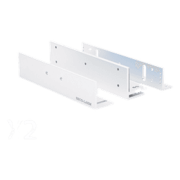 Soporte de Montaje / Tipo Z y L / Cerraduras 600 lb / Acero Epóxico / Puertas Batientes