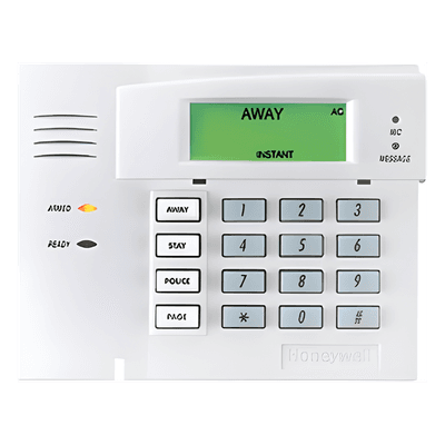 Teclado Inalámbrico Bidireccional / Palabra Fija / 4 Teclas Programables / Alimentación por Baterías AA / Compatible con Paneles LYNX y VISTA