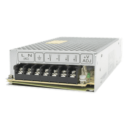 Fuente de Poder Conmutada / 150W / 24Vcc / 6.5A / 100-240Vca / 98x38x199 mm / 3.22x1.5x6.54 in