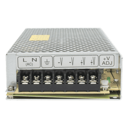 Fuente de Poder Conmutada / 150W / 24Vcc / 6.5A / 100-240Vca / 98x38x199 mm / 3.22x1.5x6.54 in
