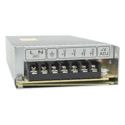 Fuente de Poder Conmutada / 150W / 24Vcc / 6.5A / 100-240Vca / 98x38x199 mm / 3.22x1.5x6.54 in