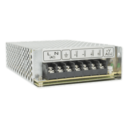 Fuente de Poder Conmutada / 100W / 24Vcc / 4.5A / Entrada 100-240VCA / 3.18 x 1.49 x 6.26 pulgadas