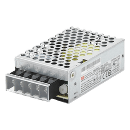 Fuente de Poder Conmutada / 25W / 24Vcc / 1.1A / 100-240Vca / 51x28x78 mm / 2.0x1.1x3.1 in