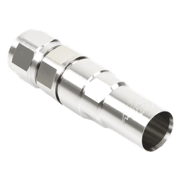 Conector coaxial / N macho recto / 1/2 pulgada / 0-8800 MHz / IP68 / Blindaje -130 dB