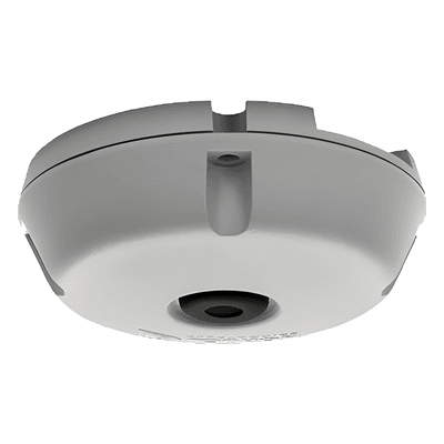 Micrófono omnidireccional / Captación 5 m (16.4 ft) / Respuesta 40 Hz / Alimentación 12 VCC / Diseño compacto