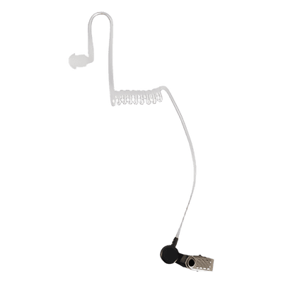 Tubo Acústico de Repuesto / Grado Médico PU / Clip de Sujeción / Transductor 120 dB / Compatible con Series TXEH