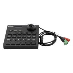Mini Teclado Controlador PTZ / LCD / Joystick Multidireccional / RS-485 / 12VCC