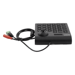 Mini Teclado Controlador PTZ / LCD / Joystick Multidireccional / RS-485 / 12VCC
