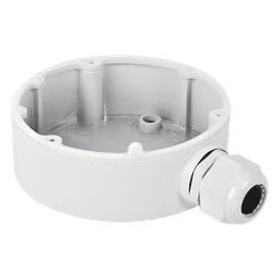 Caja de Conexiones para Mini Domo IP / Aluminio / IP66 / Carga 4.5 kg / Ø111 x 42 mm