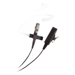 Micrófono-Audífono de Vigilancia / 2 Cables / Tubo Acústico Grado Médico / PTT Separado / Compatible Motorola Multipin