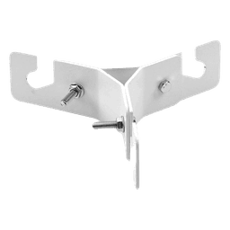 Bracket para Mástil / Retenida / Acero / 1 a 2 Pulgadas (25.4 a 50.8 mm) / Exterior / Pintura Electrostática