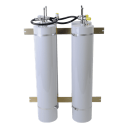 Duplexer Pasa Banda-Rechazo de Banda / 400-512 MHz / 4 Cavidades 5" / 350W / 1 MHz Separación / 19" x 28" x 11"