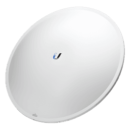 Radio Puente PtP / 5 GHz / 450 Mbps / Antena 27 dBi / PoE Gigabit 24V / Rango 1.71 x 1.71 x 1.01 ft