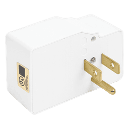Protector de Pared / 120 VCA / 15 A / 40,000 A / LED Diagnóstico / 0.23 x 0.10 x 0.15 ft