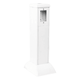 Mini Columna de Gestión de Cables / Sistema Modular / -40°C a +85°C / PVC y ABS de Alto Impacto / 2.89 lb / NOM-001-SEDE-2005