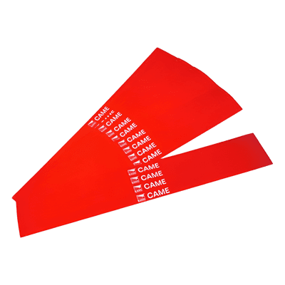 Bandas Reflectantes para Mástil / 20 Piezas / Alta Visibilidad Roja / Resistente a Intemperie y UV / Diseño Universal
