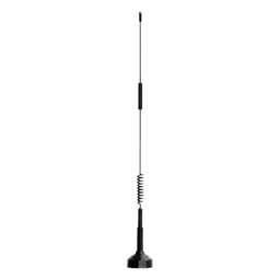 Antena Móvil Omnidireccional / Dual Banda 806-894 MHz / 1850-1990 MHz / Ganancia 4.9-5.9 dBi / Montaje NMO 35.3 cm / 4G LTE