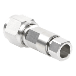 Conector Coaxial N Macho / Estilo Derecho / 50 Ohm / 0-18000 MHz / 565 Vrms / Blindaje -110 dB / Para Cable FSJ1-50A