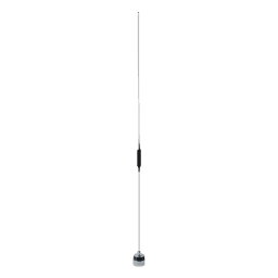 Kit de Antena VHF-UHF / 450-470 MHz / 5 dBi / 200 W / 81 cm / 5 m Cable RG58 / 2.66 ft