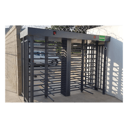 Torniquete de Cuerpo Completo / 4 Ejes de Seguridad / Rotación 90° / 30 Personas por Minuto / Interior/Exterior / 110 VCA / Acero al Carbón con Pintura Gris