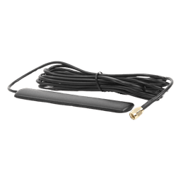 Antena GSM / Conector SMA / 3 m (9.8 ft) / Cuad-Banda 850-1900 MHz / 115x20x5 mm