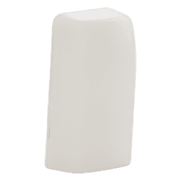Caja de Montaje en Superficie / 2 Módulos Keystone / ABS Blanco Mate / 1.95 x 1.13 x 3.65 in