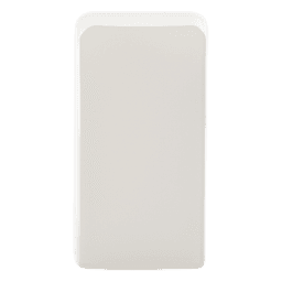 Caja de Montaje en Superficie / 2 Módulos Keystone / ABS Blanco Mate / 1.95 x 1.13 x 3.65 in