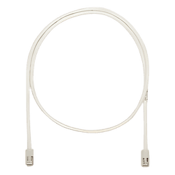 Cable de Parcheo UTP / Cat 5e / 0.91 m (3 ft) / 24 AWG / T568A / CM / Blanco Mate