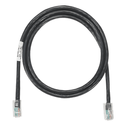 Cable de Parcheo UTP / Cat 5e / 2.13 m (7 ft) / 24 AWG / Negro