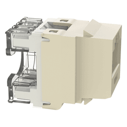 Conector Jack Keystone / Cat 6 / 8P8C / Terminación 110 / Marfil / -10°C a 65°C / 250 MHz